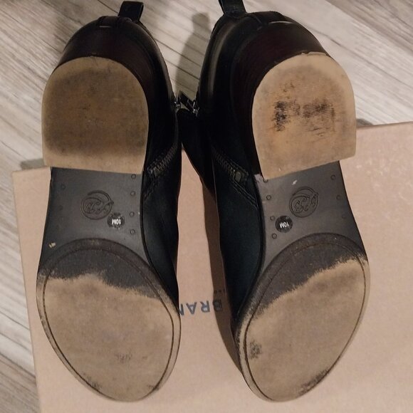 💗Lucky Brand Ankle Boots, Booties, 10, Black Leather "Basal" EXC💗 - Picture 6 of 6
